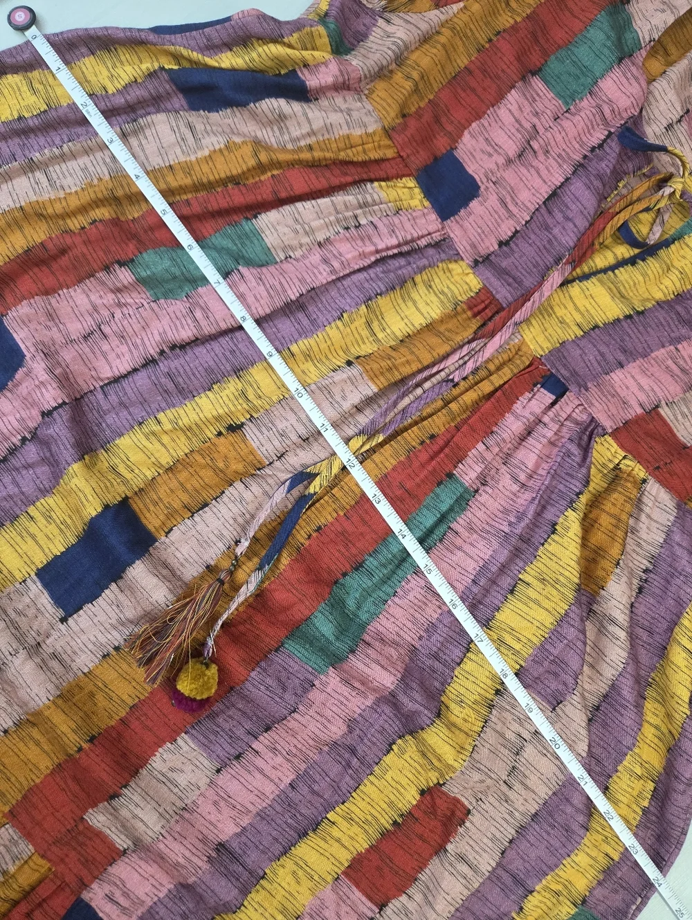 FARM Rio Multicolored Block Stripe Maxi Dress - Picture 10 of 13